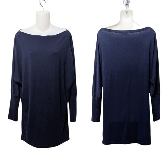 NWT C+D+M Boat Neck Long Sleeve Dress M - Picture 1 of 7